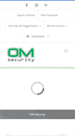 Mobile Screenshot of omsecurity.com.br