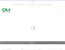 Tablet Screenshot of omsecurity.com.br
