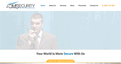 Desktop Screenshot of omsecurity.co.uk